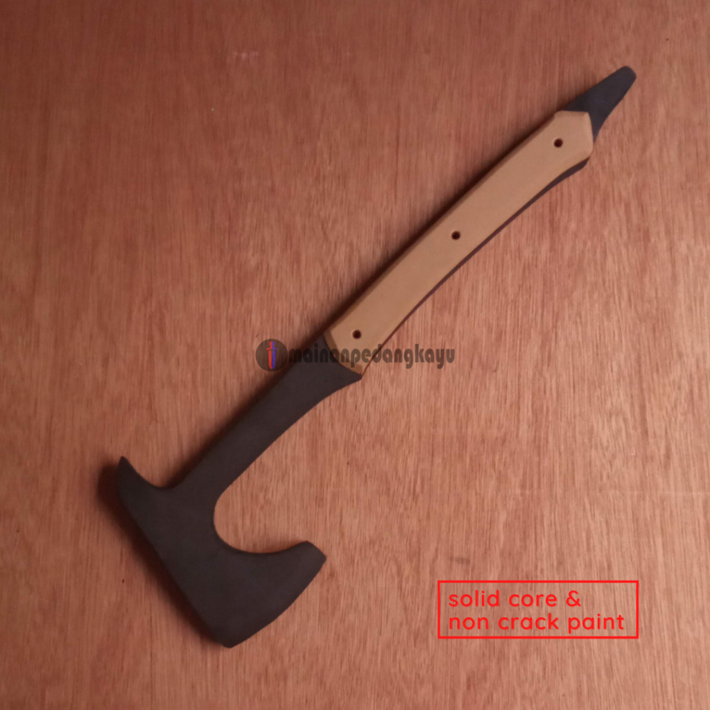 Mainan Kampak/Kapak Busa (Foam Tactical Axe- Cosplay/LARP)