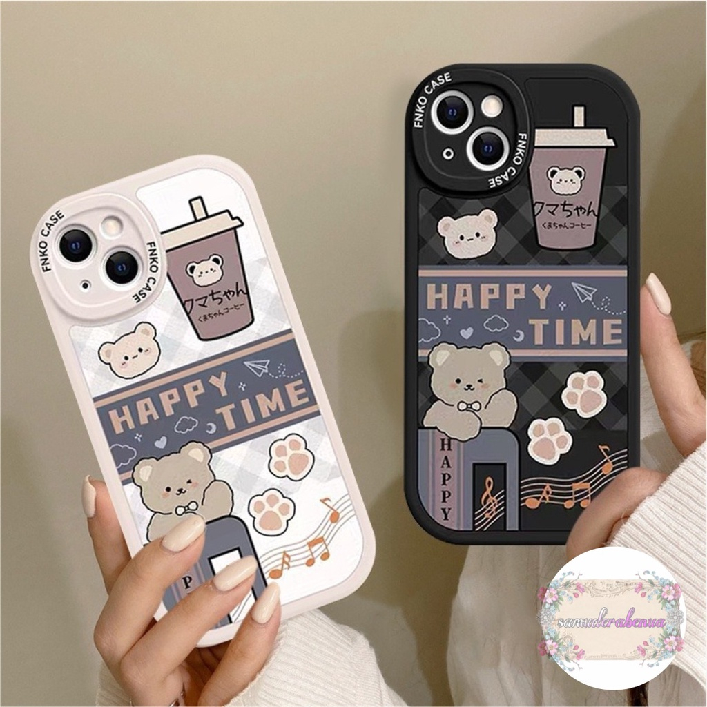 SS114 SOFTCASE TPU MOTIF KARTUN MILK TEA FOR INFINIX HOT 30I 30 PLAY SB5732