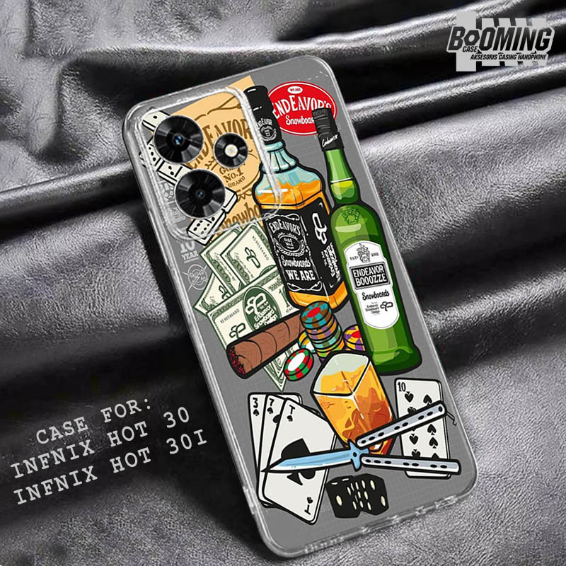 Case Infinix Hot 30 - Infinix Hot 30i Casing Infinix Hot 30 - Infinix Hot 30i Motif [GRAFITI] Boomin