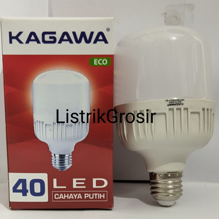 KAGAWA Lampu Led Kapsul Bohlam Tabung 40w 40 Watt By Tesla Orenchi