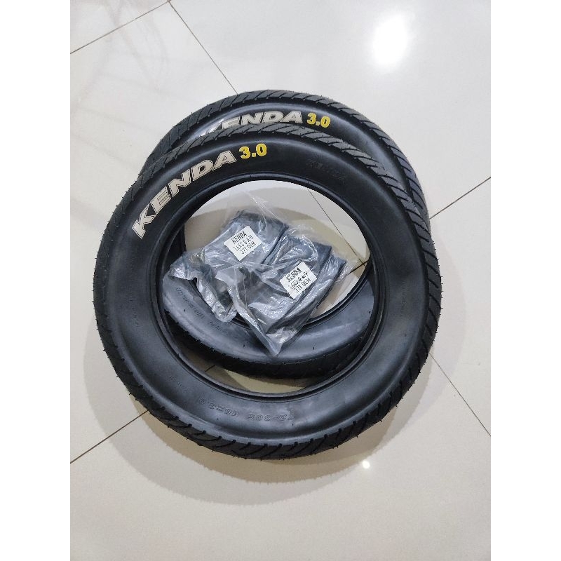 Ban Sepeda Kenda 16 x 3.0 + Ban dalam