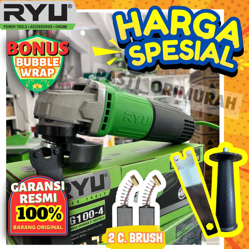 GERINDA RYU TEKIRO  RSG100-4 GRENDA 4”  RSG 100 4 Grinda Handslep Serkel