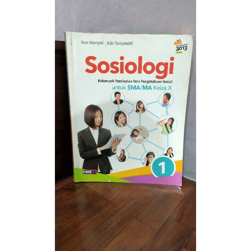 BUKU SOSIOLOGI KELAS 10 ESIS (K13 REVISI) KUN MARYATI