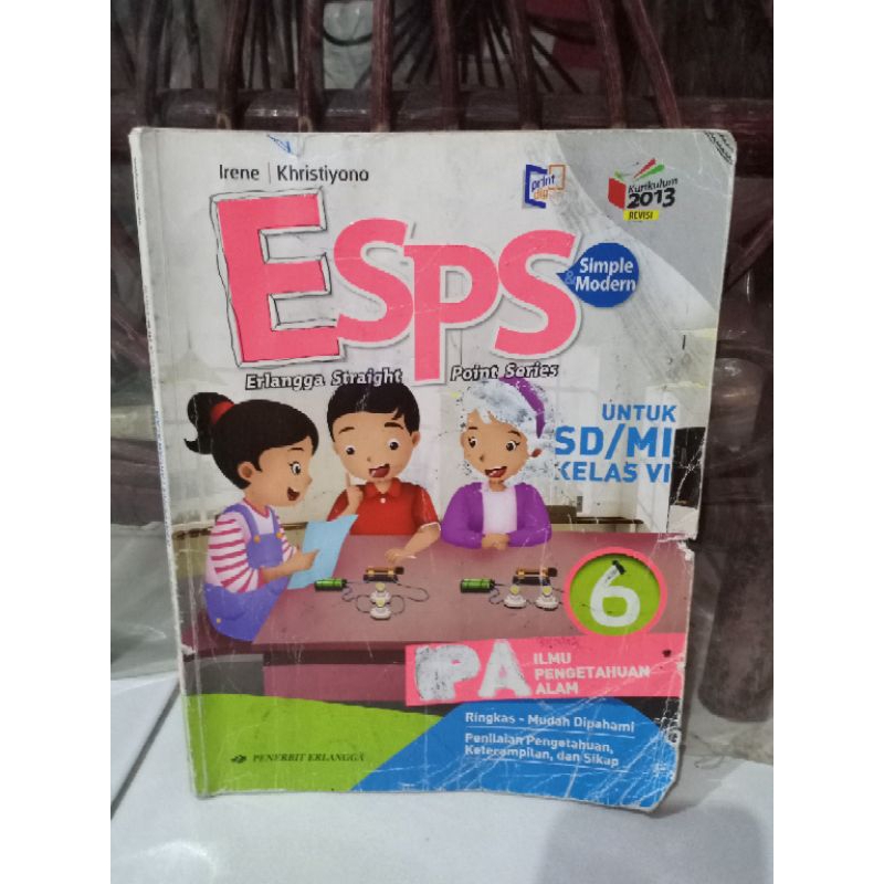 

ESPS IPA kelas 6 SD