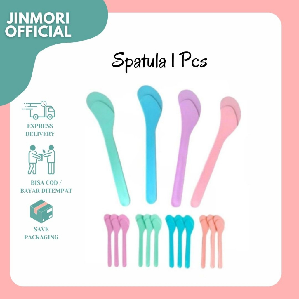 JM - Spatula Masker Murah / Spatula Masker Silikon / Sendok Masker Wajah