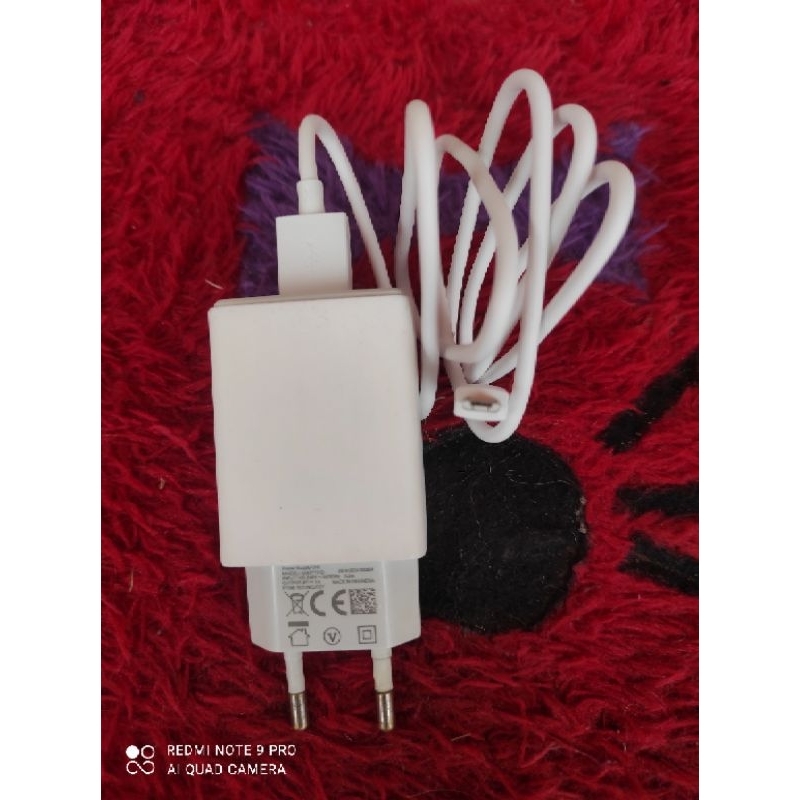 Charger casan oppo 1A cabutan bekas f5 original Micro usb F5 F7 A3s A5s A37 f1s f3 f9