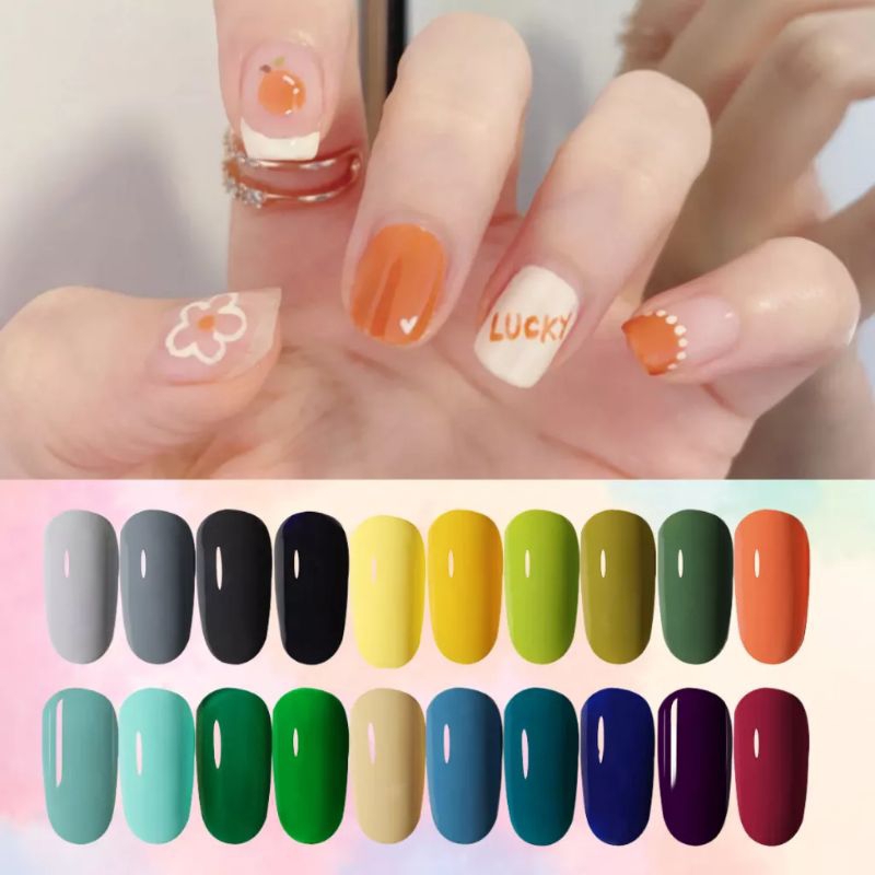 Kutek Gel UV LED gel polish URGEL 1-63 colour nail art Cat kuku gel nail polish