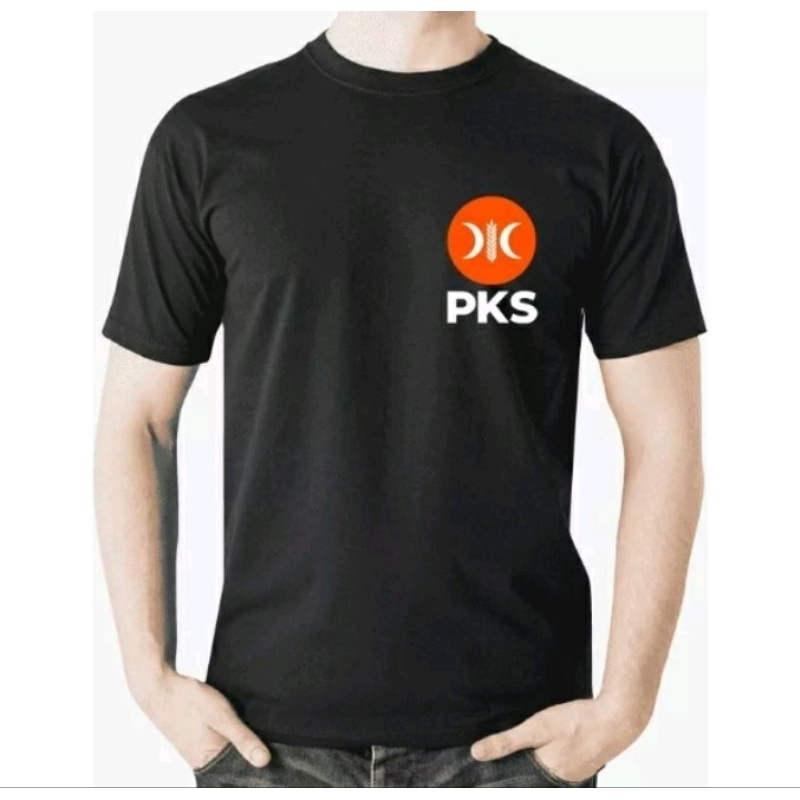 kaos partai pks / kaos lambang pks simple / kaos logo partai pks 2023