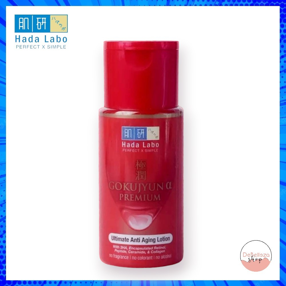 Hada Labo Gokujyun Alpha Premium Ultimate Anti Aging Lotion - Toner Hadalabo Gokujyun Alfa