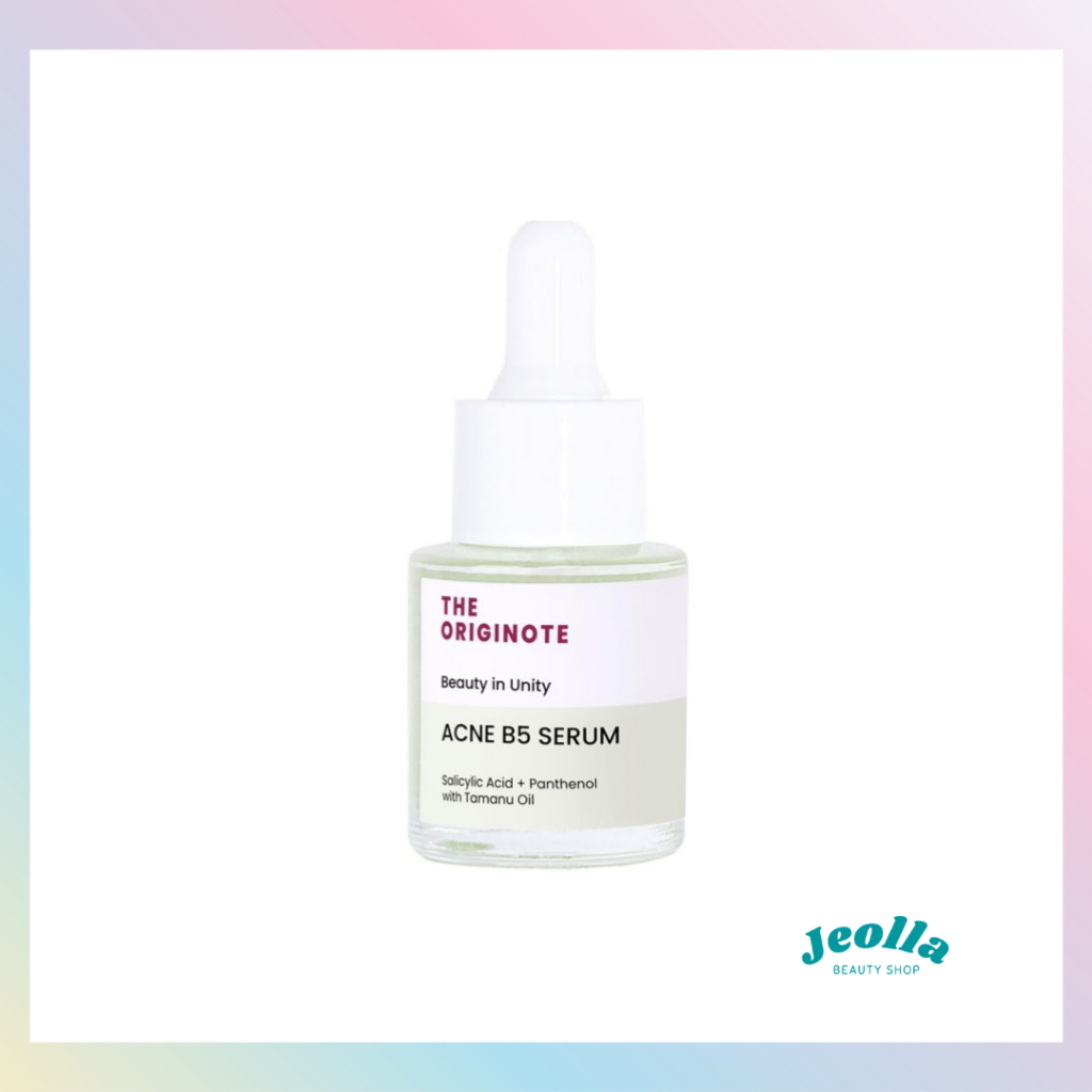 THE ORIGINOTE Acne B5 Serum - Serum Anti Acne Anti Inflamasi untuk Merawat dan Mencegah Pertumbuhan Jerawat with Salicylic Acid