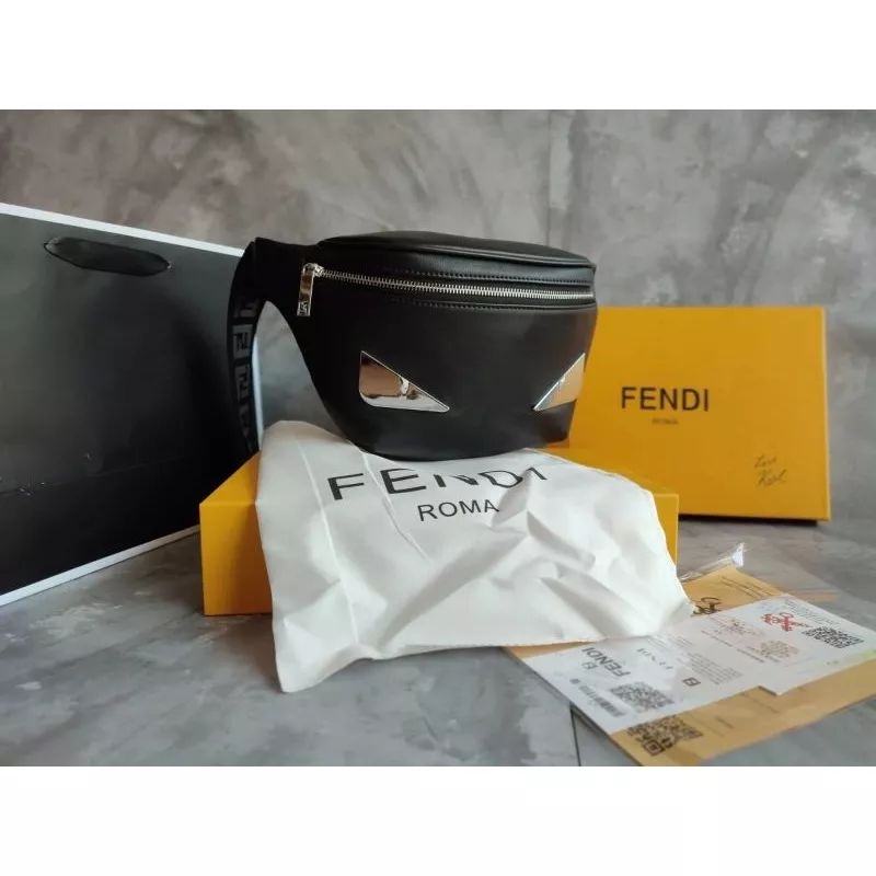 Waistbag FENDI Eyes Belt Bag Bumbag Kualitas Premium Import