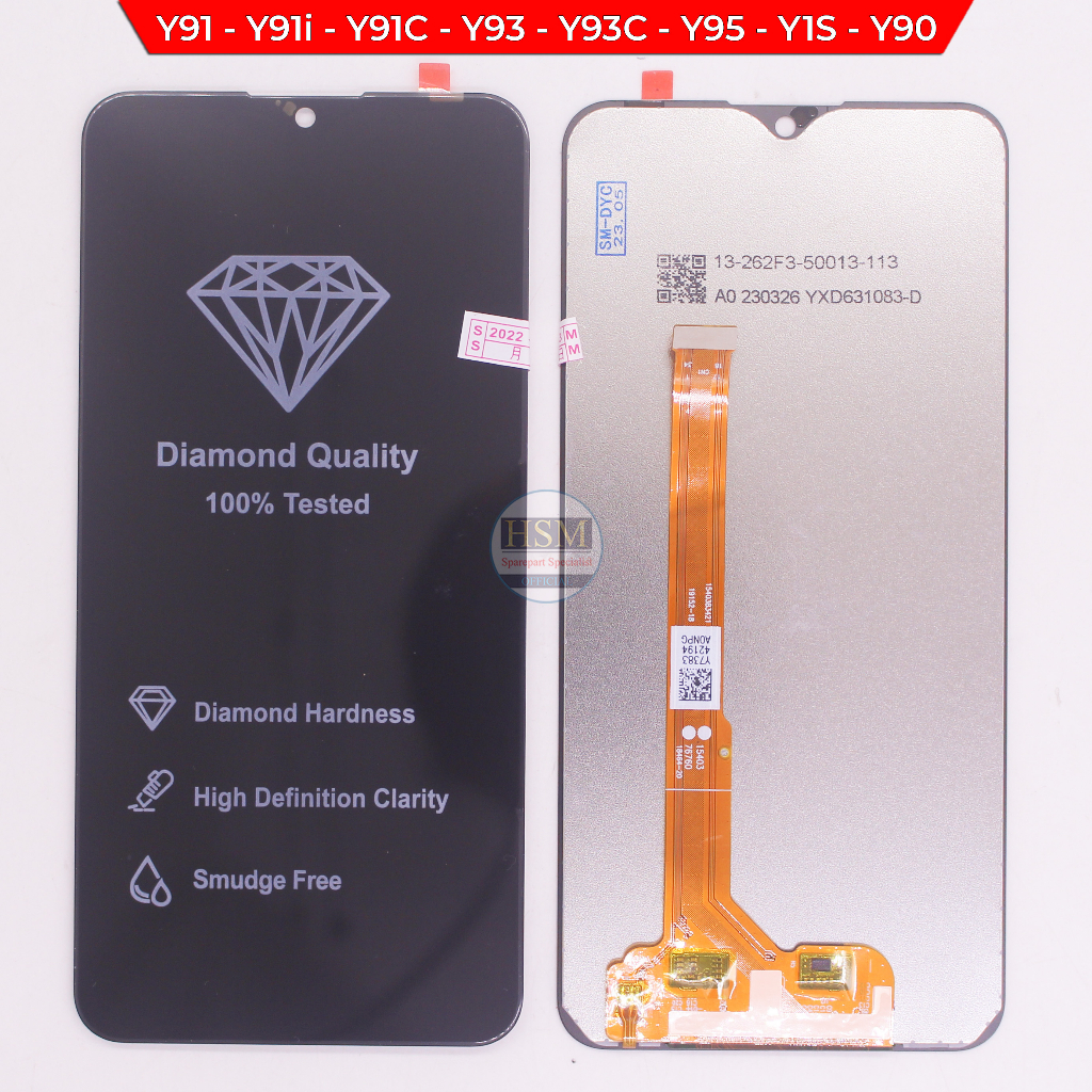 LCD VIVO Y91/Y91i/Y91S/Y91C/Y93/Y93C/Y95/Y1S ORI UNIVERSAL FULLSET TOUCHSCREEN OEM