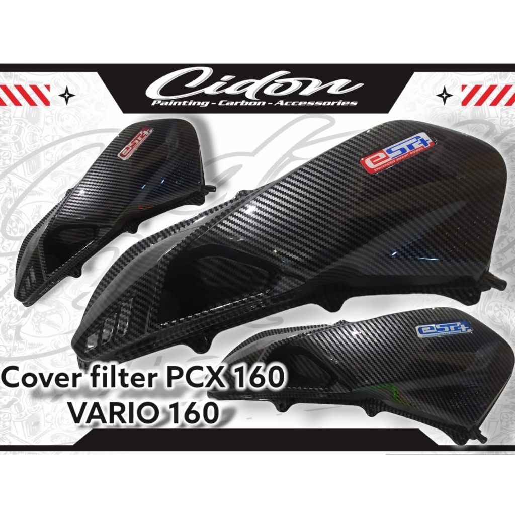 cover filter SUB ASSY CARBON WTP PCX 160 VARIO 160 ADV 160 ORI K1Z K2S