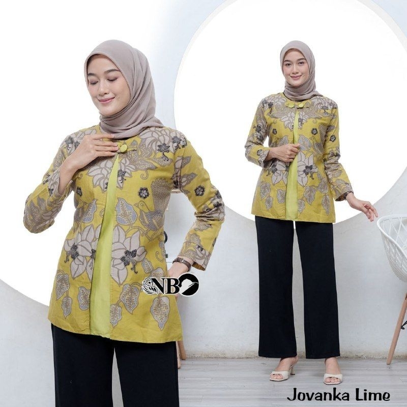 Atasan Batik wanita Tenun katun Tulis Halus Katun ATBM Baron ,Sarombit Atasan