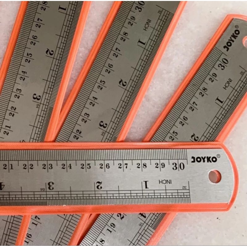 

Penggaris Besi 30 cm / Stainless Steel Ruler 30cm