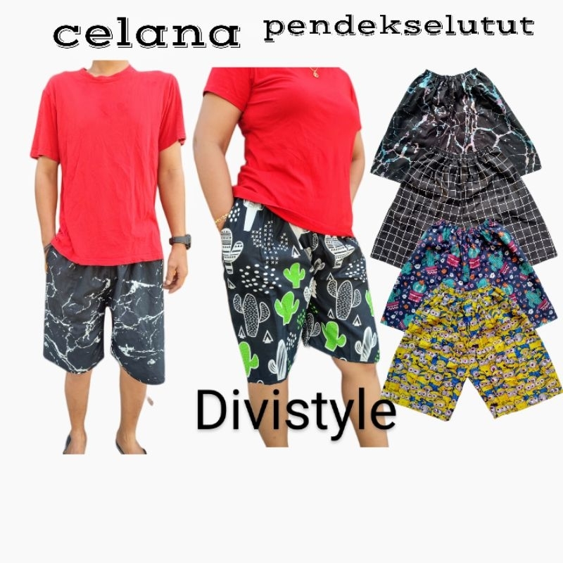 CELANA TIDUR WANITA MURAH / CELANA PENDEK MOTIF LUCU / CELANA KOLOR KARAKTER DEWASA