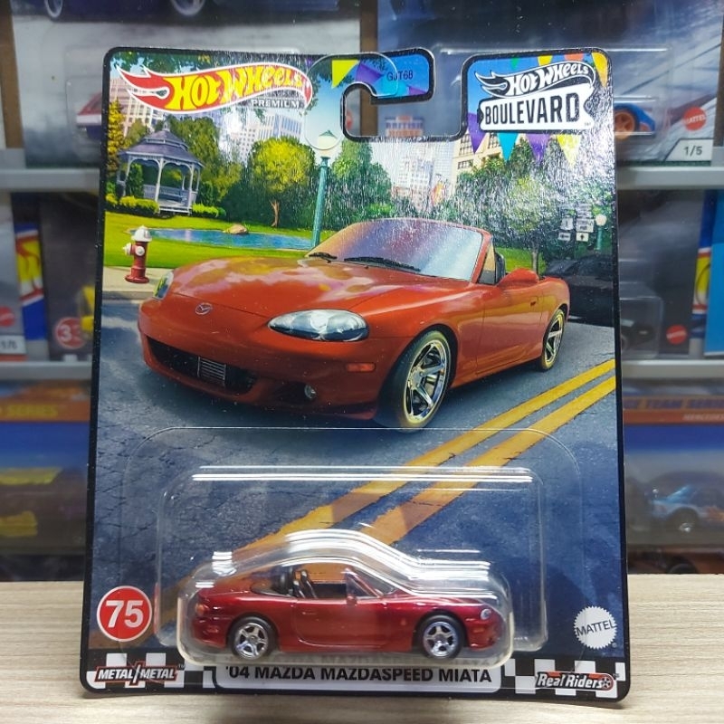 HOT WHEELS 04 MAZDA MAZDASPEED MIATA - BOULEVARD - PREMIUM