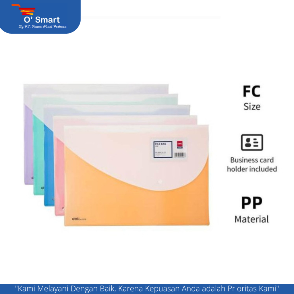 

DELI Map Plastik Kancing E5506