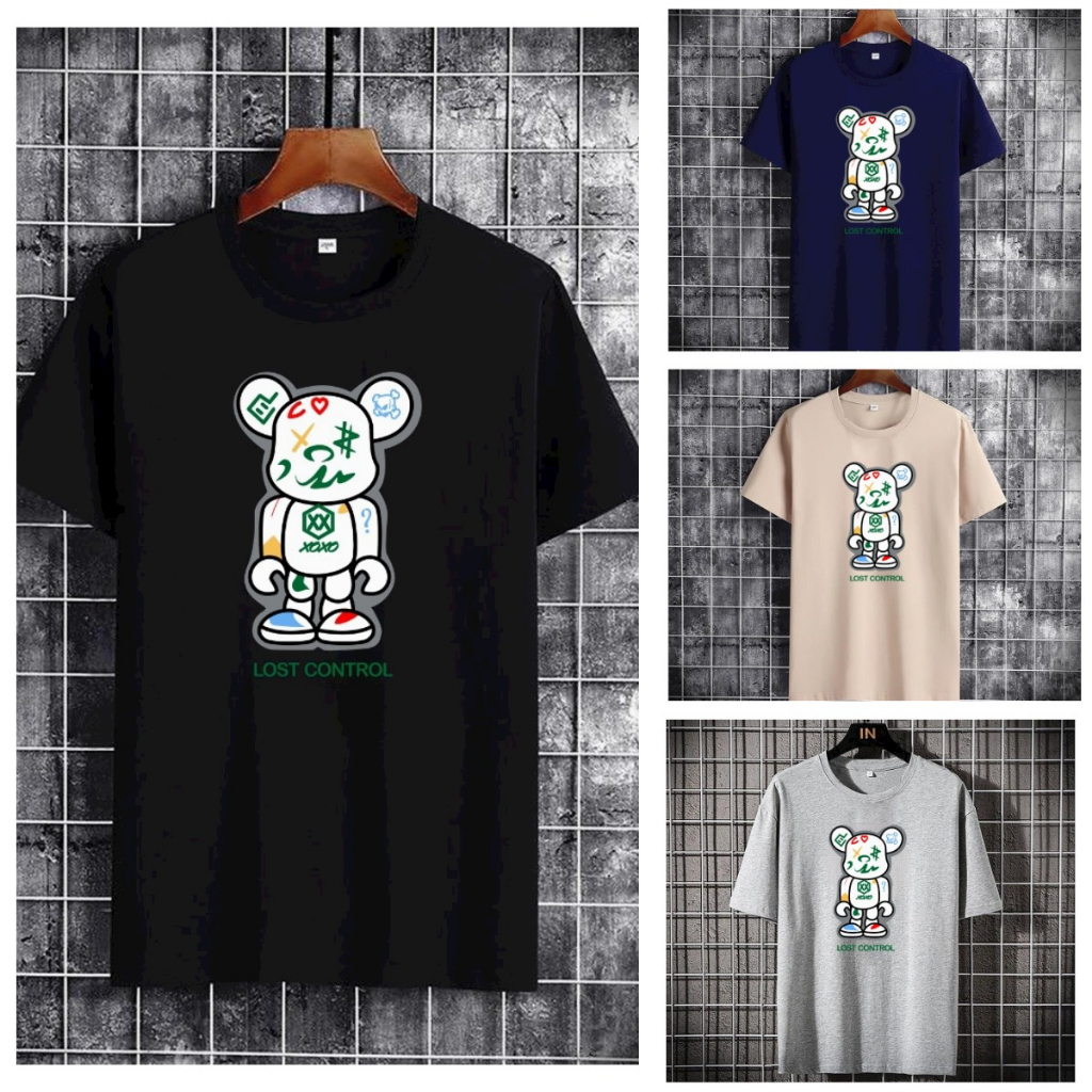 Baju Kaos Oblong Pria Robot Alipio Kaos Distro Cwok