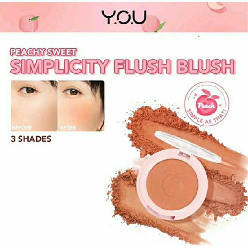 YOU The Simplicity Flush Blush - Blush On