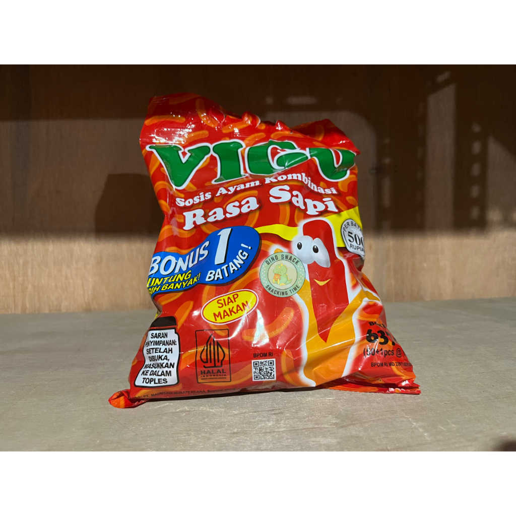 

Sosis Vigo sosis Ayam Kombinasi Rasa Sapi 637,5gr 50+1 // Sosis Siap Makan