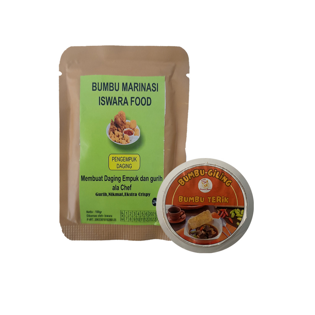 

Qriukk Bumbu Giling Instan Terik - FREE Bumbu Marinasi Pengempuk Daging