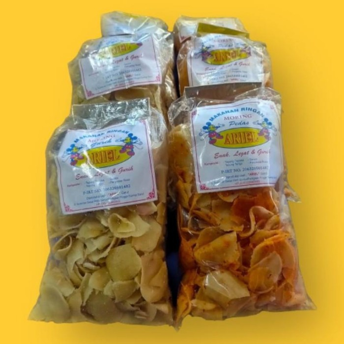 

MORING ARIEL KHAS GARUT / KERIPIK PEDAS / KERIPIK GURIH isi 250gram