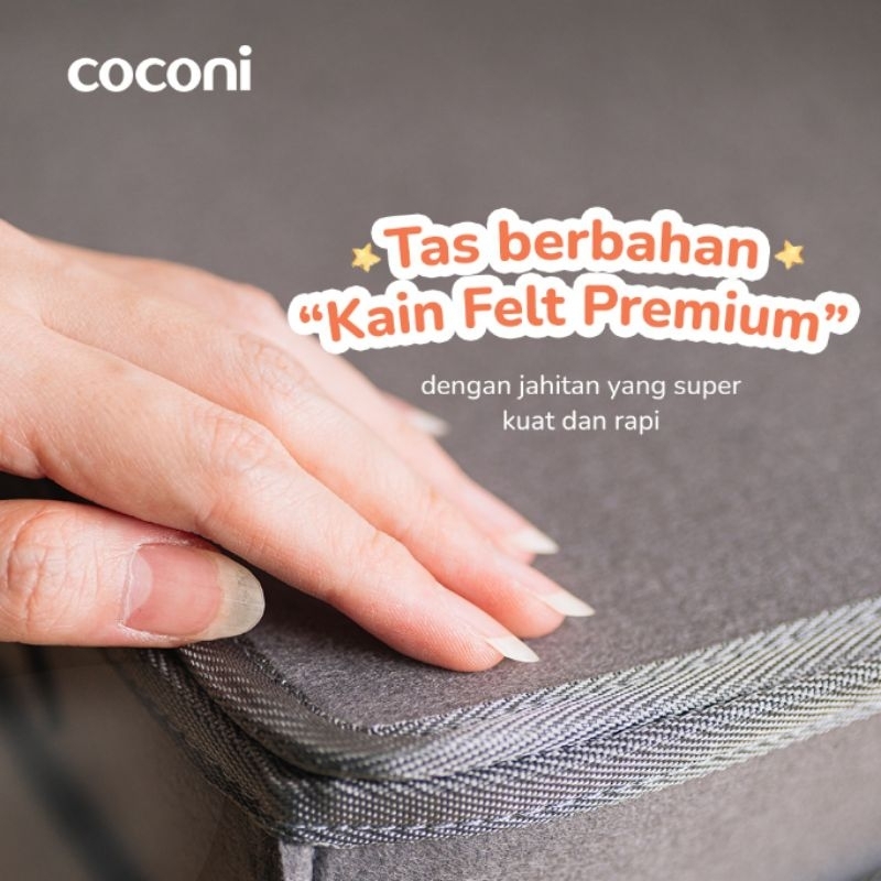 Coconi Multipurpose Caddy bag / Tas Organizer Popok Bayi Multifungsi / Diaper Organizer Bag