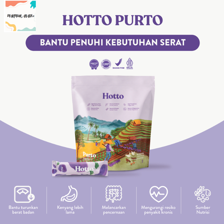 

PROMO PROMO Hotto Purto Multigrain with Purple Potato (1 pouch) Meal Replacement