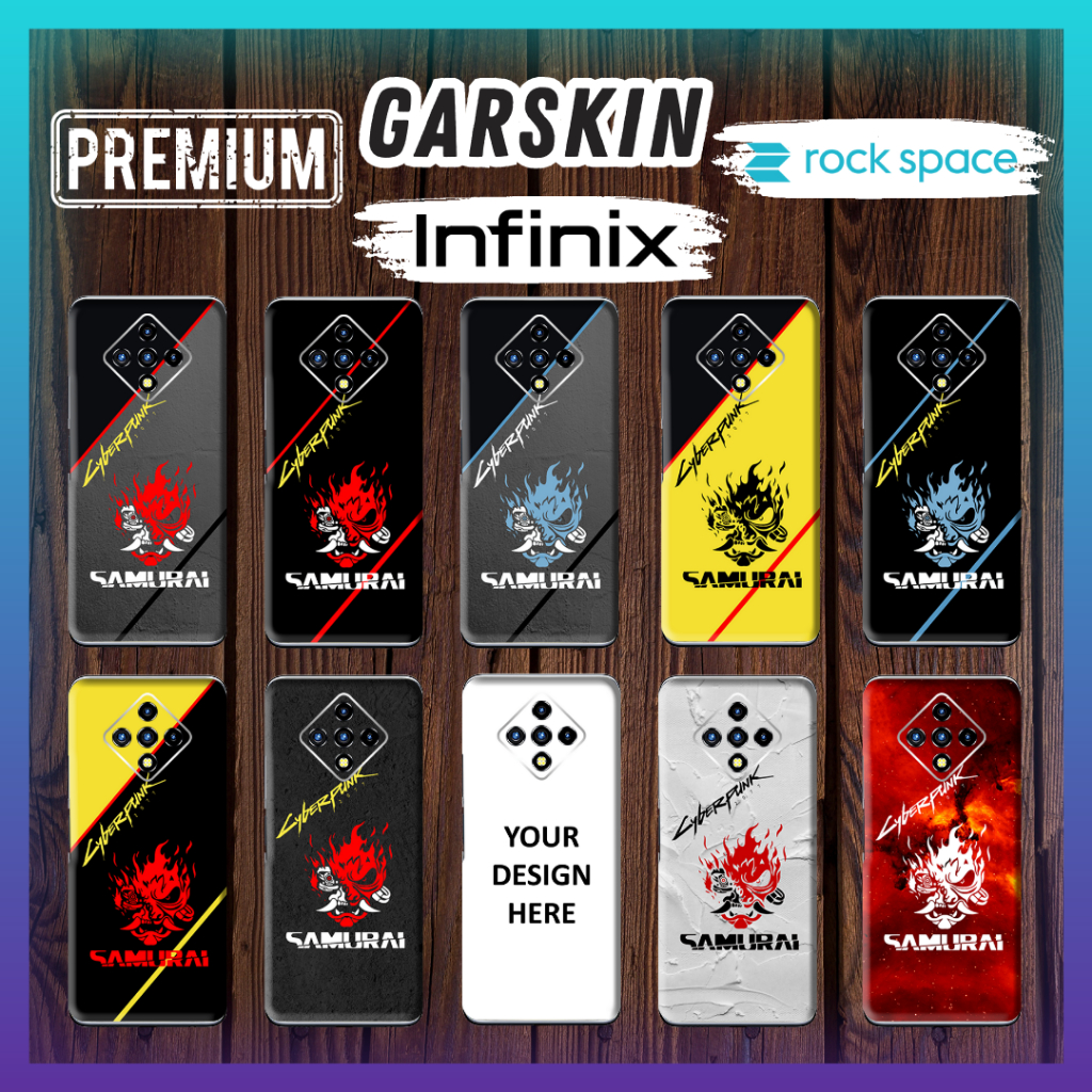 Premium Garskin Infinix Motif Cyberpunk By Rockspace
