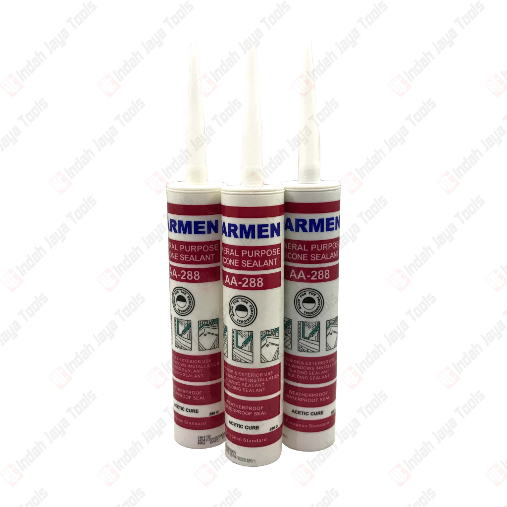 KARMEN Silicone Sealant Botol Lem Kaca Aquarium Silikon Perekat Tape