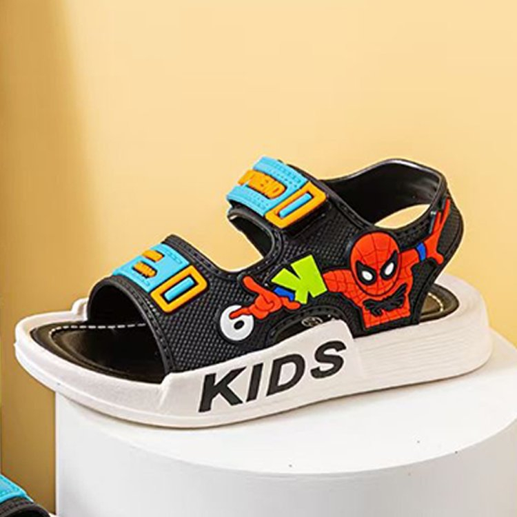 Sepatu SANDAL Anak Laki - laki SPIDER BOYS 2023 / Sandal Anak Karakter Spiderman Import Terbaru