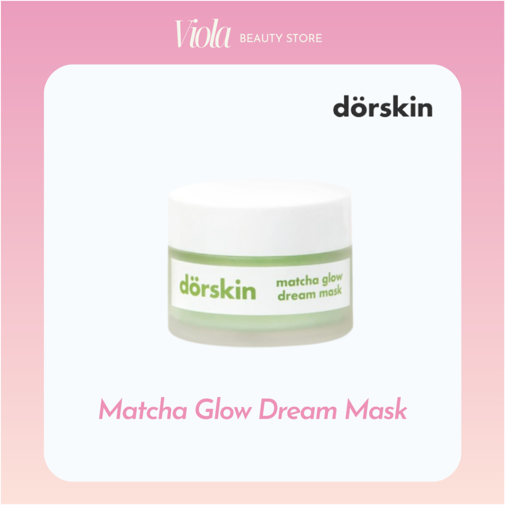 Dorskin Matcha Glow Dream Mask Sleeping Mask