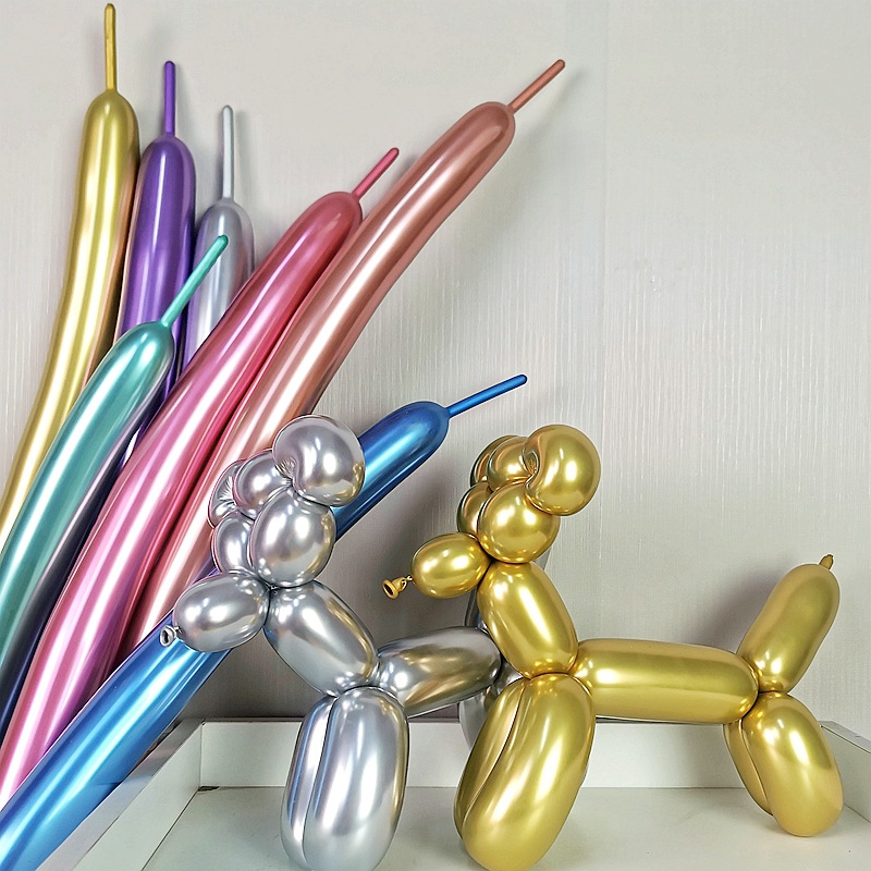 AVVET BALON TWIST BALON PANJANG BALON LATEX TWIST CHROME