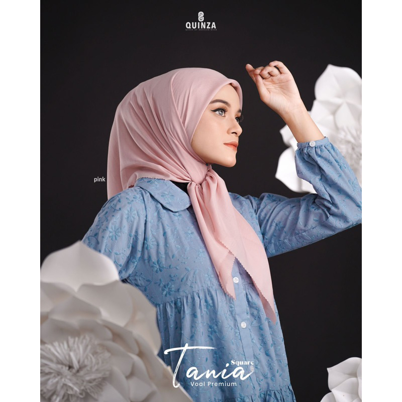 VOAL TANIA SCARF SQUARE TERMURAH BY QUINZA