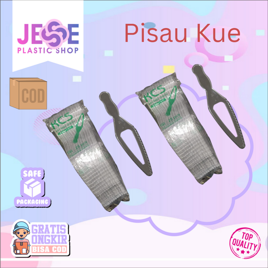 Pisau Kue Tart | Pisau Cake Ultah |Pisau Plastik Tart | Pisau Kue | Pisau Tart | Pisau Cake | Pisau 