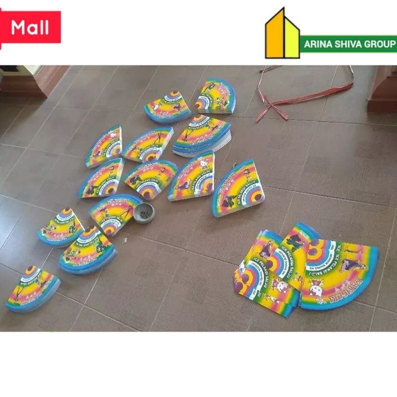 

100 LEMBAR KERTAS ES SALJU VIRAL | BUNGKUS KERTAS ES PELANGI PRODUK TERBARU | KEMASAN ES KAKIGORI BAHAN IVORY PUTIH HIGH QUALITY | CONTONG ES SERUT | ARINA SHIVA GROUP 77