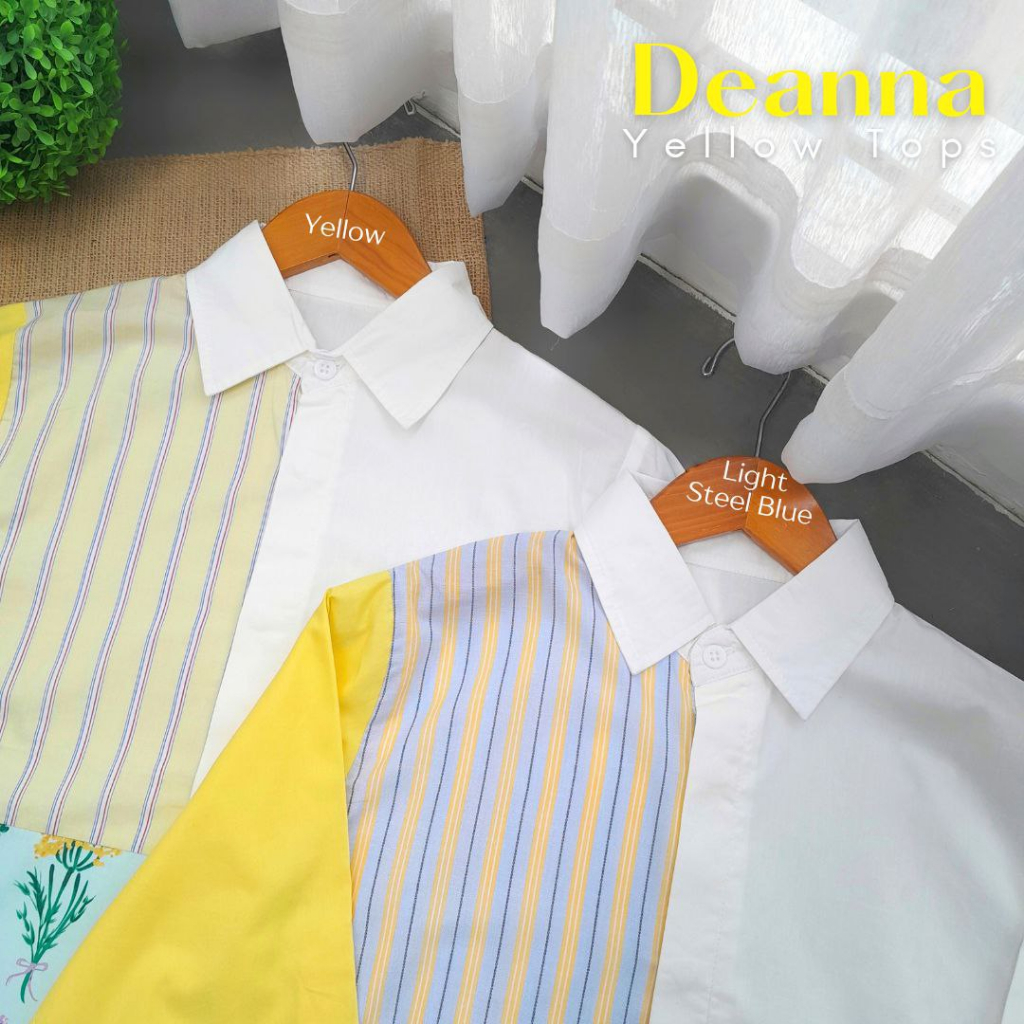 CallieTamami - A 6537 Deanna Yellow Tops