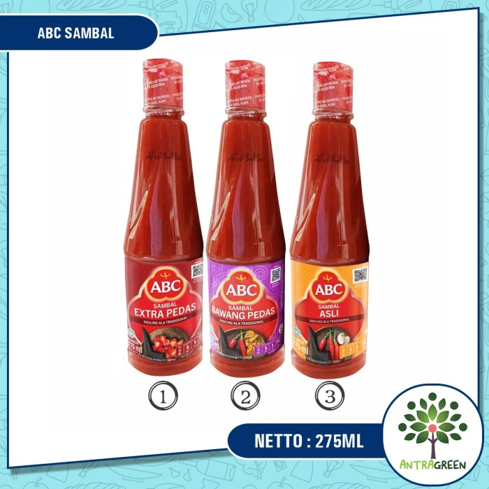 

ABC SAUS SAMBAL 275ml all variant