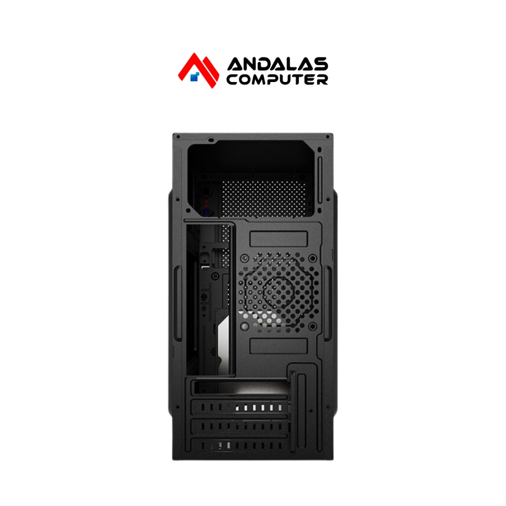 Casing Office PC Aula Valcas mATX Include PSU 500W + Fan 80cm