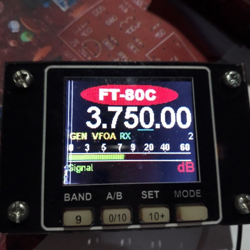 Modul dds ft80C plus panel lcd dobel conversi