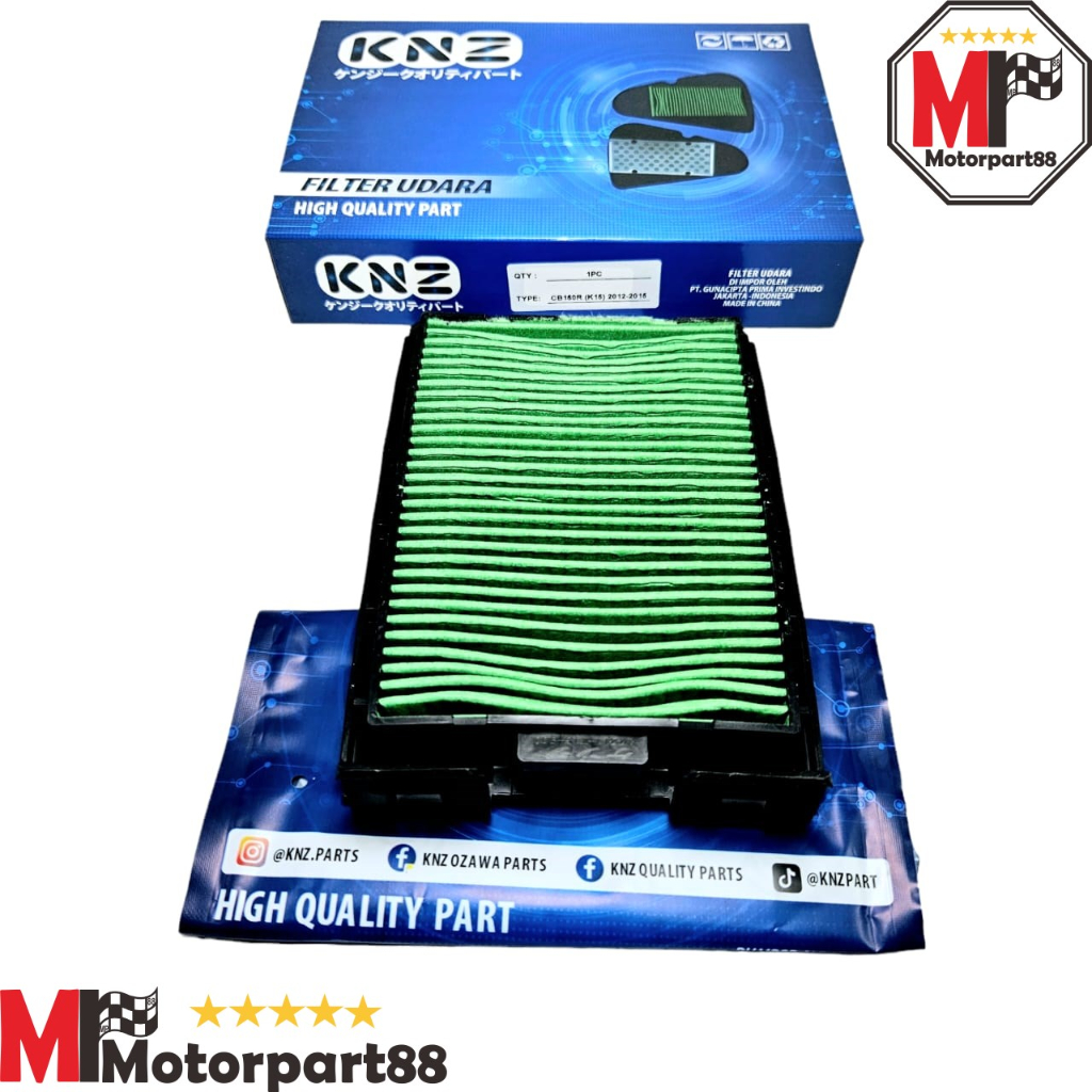 FILTER SARINGAN UDARA CB150R K15 2012 2015 KNZ