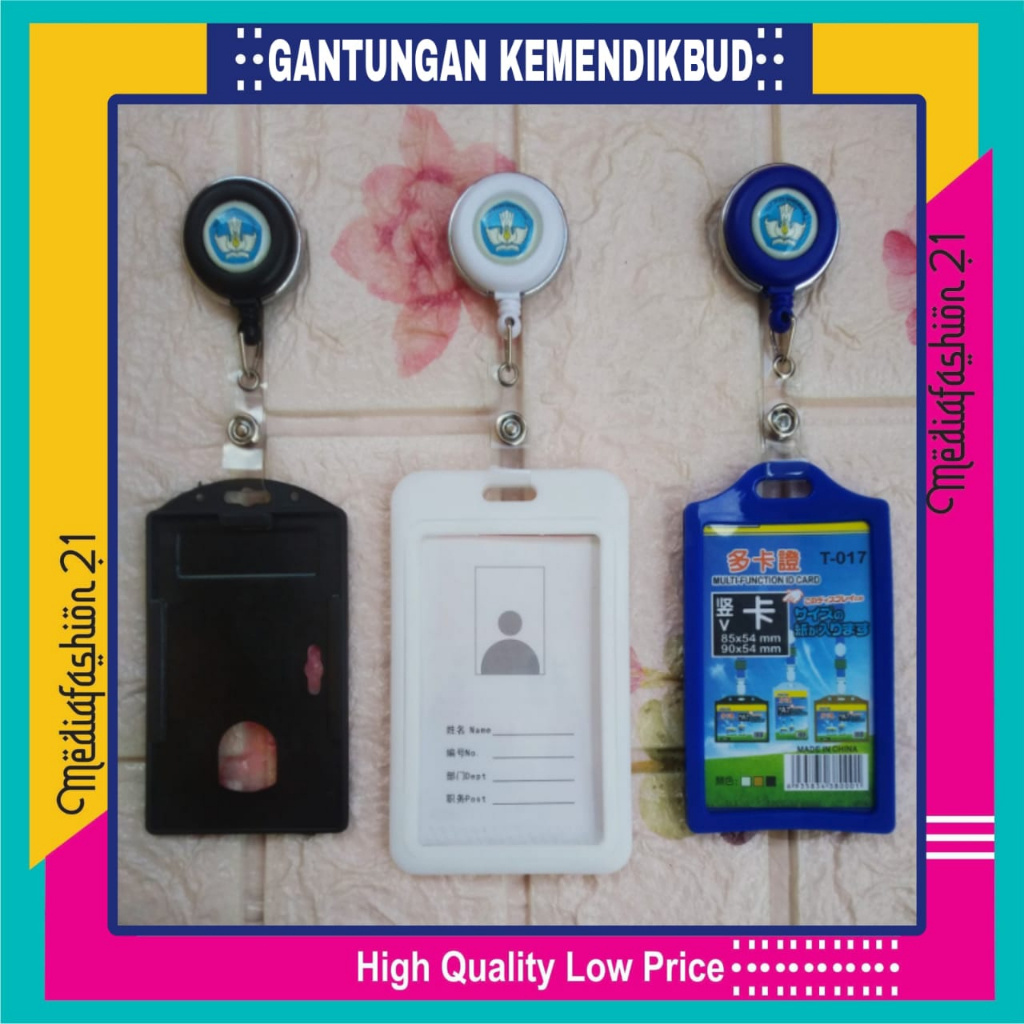 

GANTUNGAN YOYO ID CARD KEMENDIKBUD (KEMENTERIAN PENDIDIKAN DAN KEBUDAYAAN) + TEMPAT ID CARD