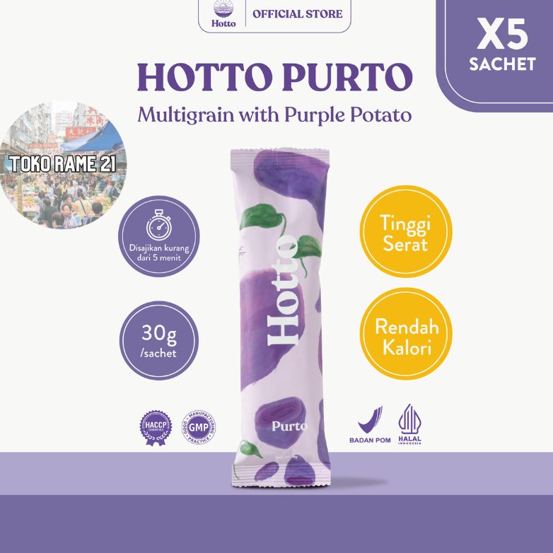 

Hotto Purto Multigrain with Purple Potato (5 SACHET)