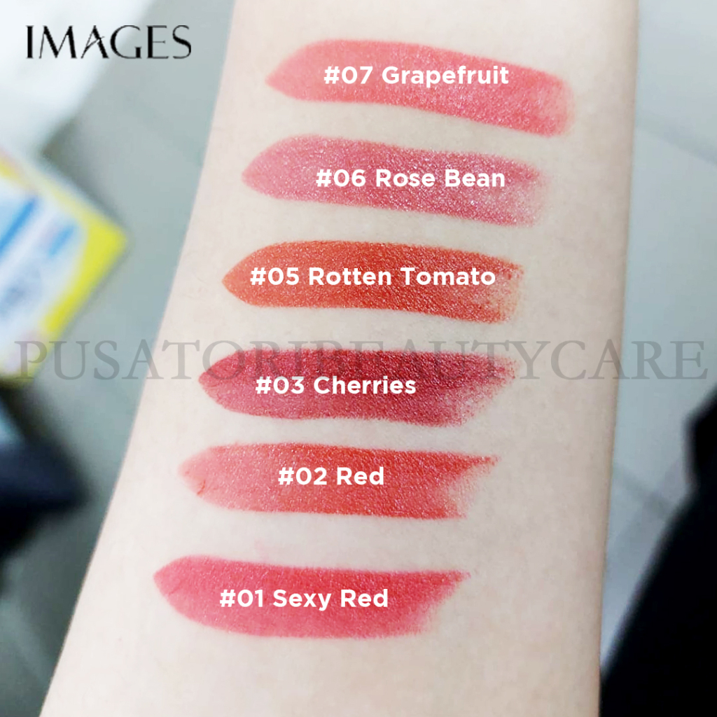 IMAGES Charm Silky Lipstick Pewarna Bibir Tahan Lama