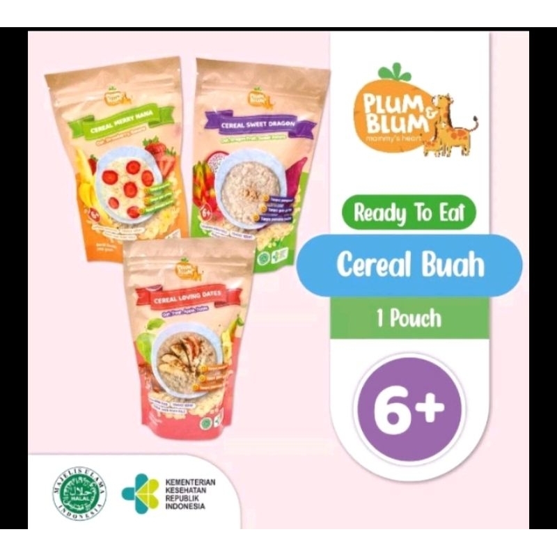 

Plum blum cereal oats