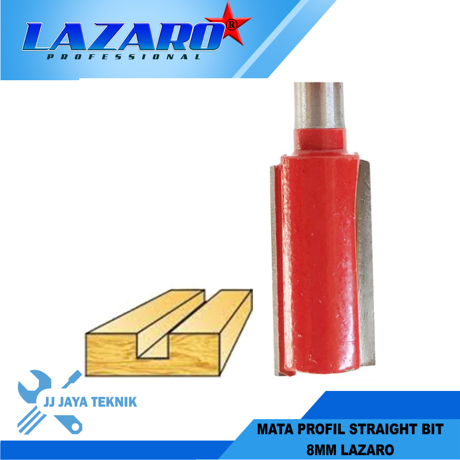 Mata Profil Straight Bit LAZARO - 8mm