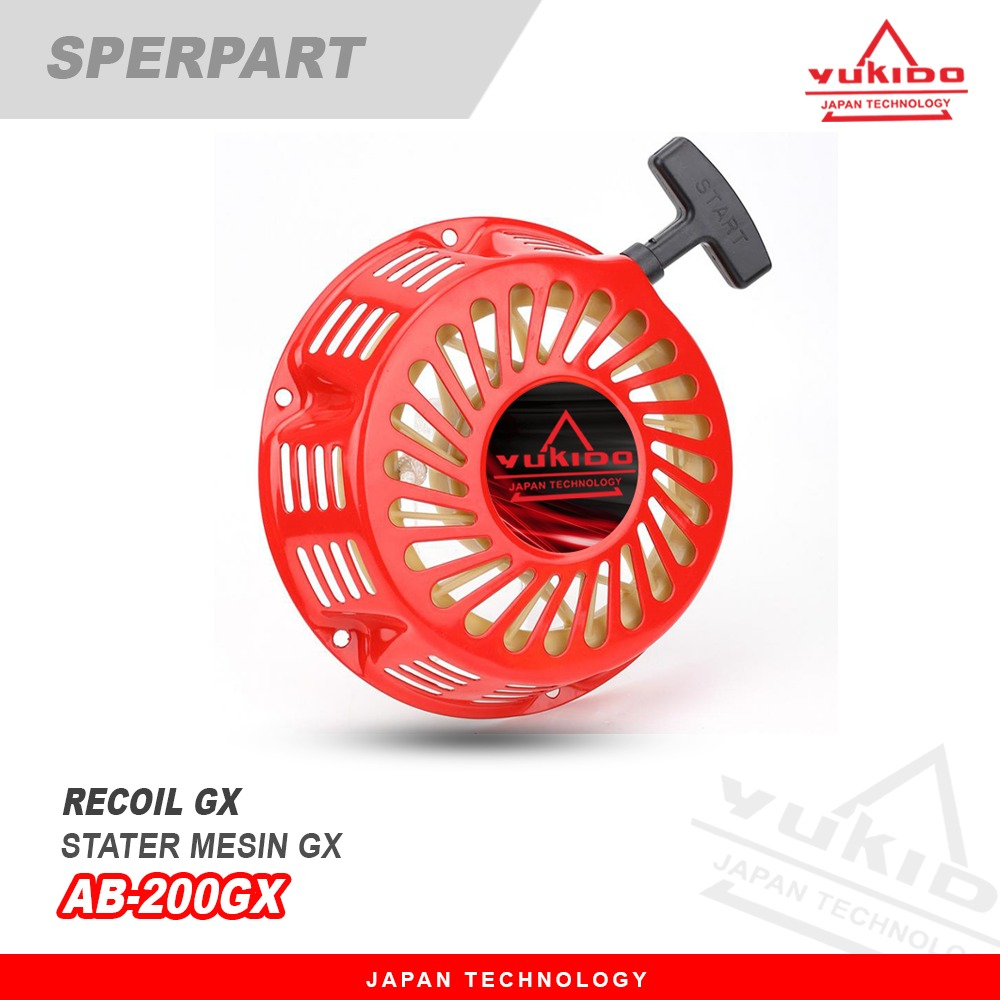PROMO Recoil Stater Assy Gx160 Gx200 Tarikan Stater Engine Gx160 Gx200 UNTUK GX MESIN HONDA DAN LAIN