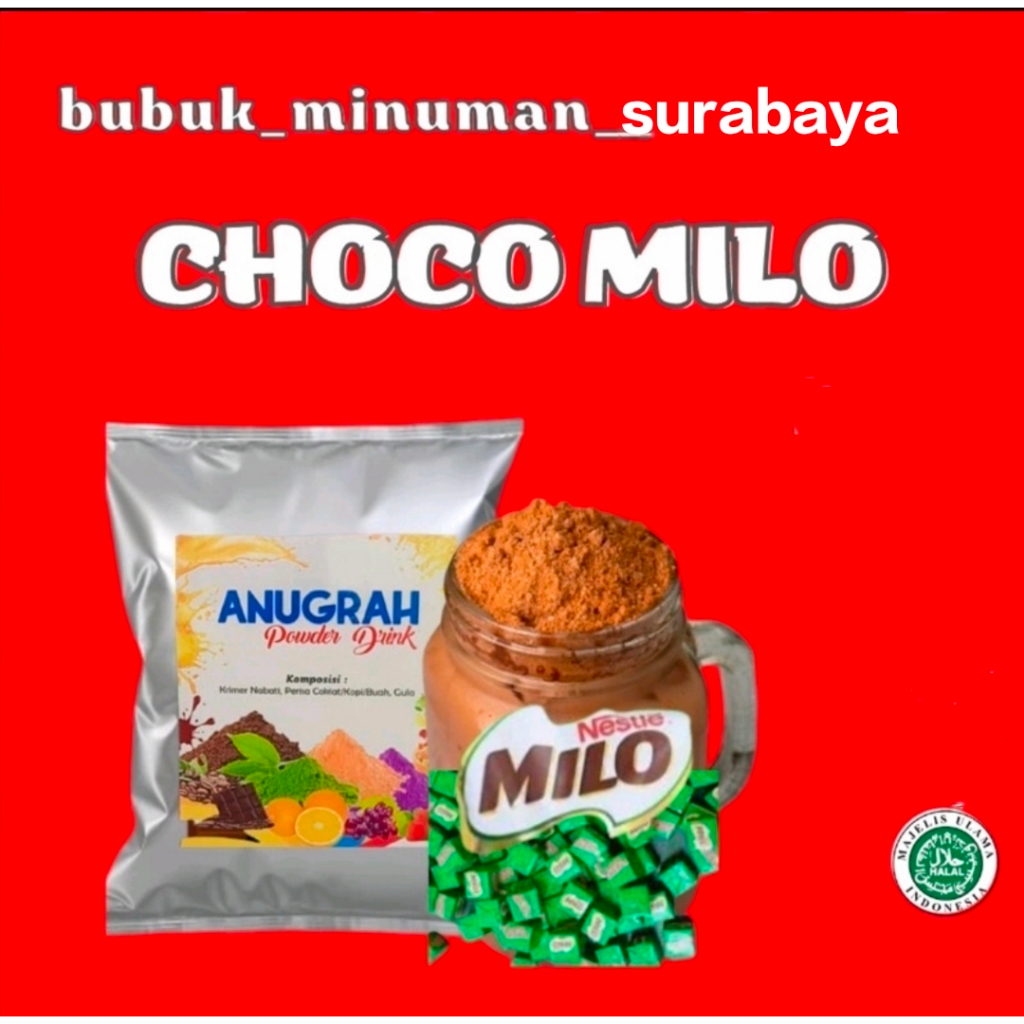 

BUBUK MINUMAN MILO 500 GRAM