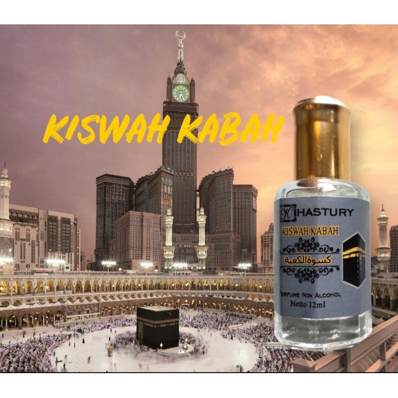 parfum kasturi kiswah kabah 12ml sahabat ibadah